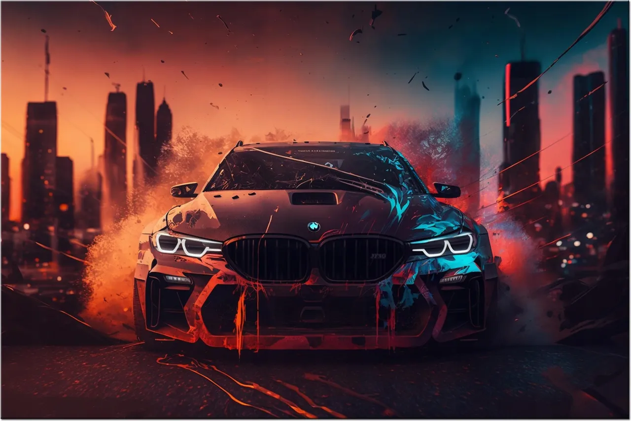 Zdjęcie Plakat BMW: Jak Wybrać Idealną Dekorację dla Fanów Motoryzacji