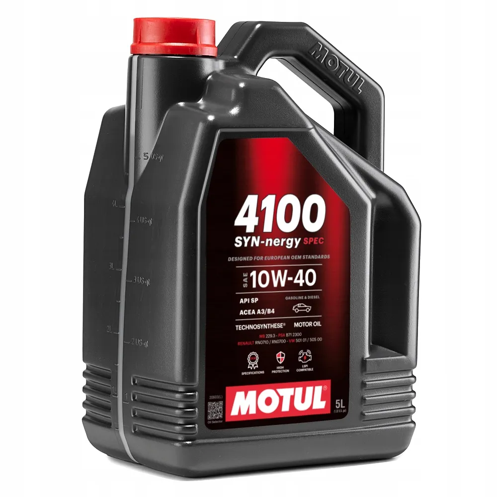 Zdjęcie Olej Motul 10W40 benzyną – idealny wybór dla Twojego silnika