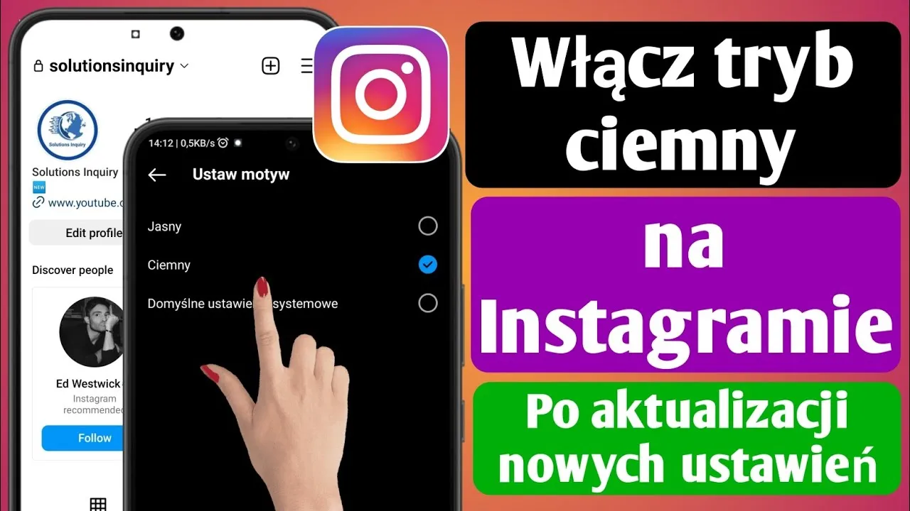 Zdjęcie Jak włączyć czarny Instagram i cieszyć się wygodą nocnego trybu