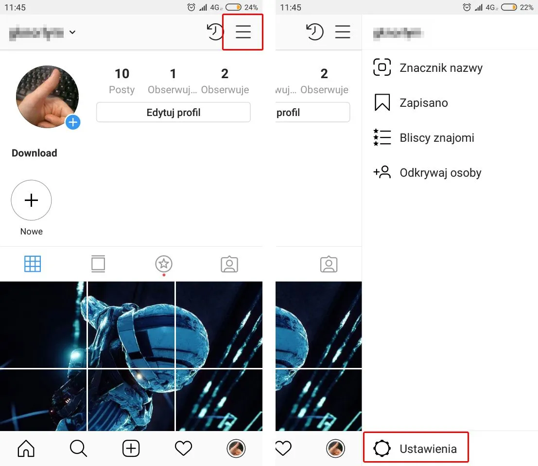Zdjęcie Jak przełączyć się na konto osobiste Instagram i zadbać o prywatność