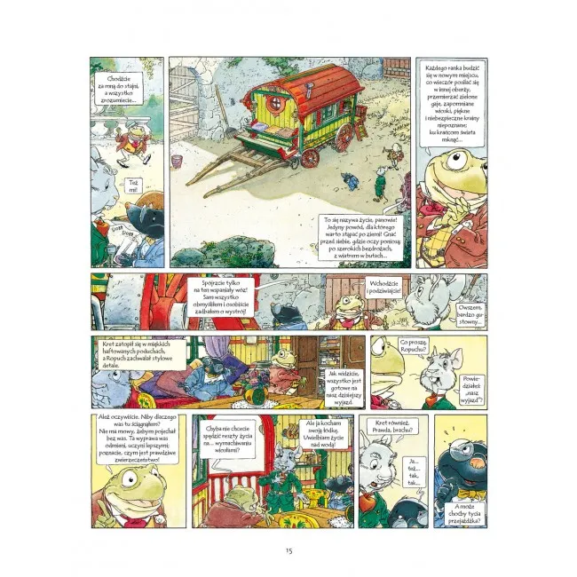 Zdjęcie O czym szumią wierzby komiks - odkryj magiczny świat przygód