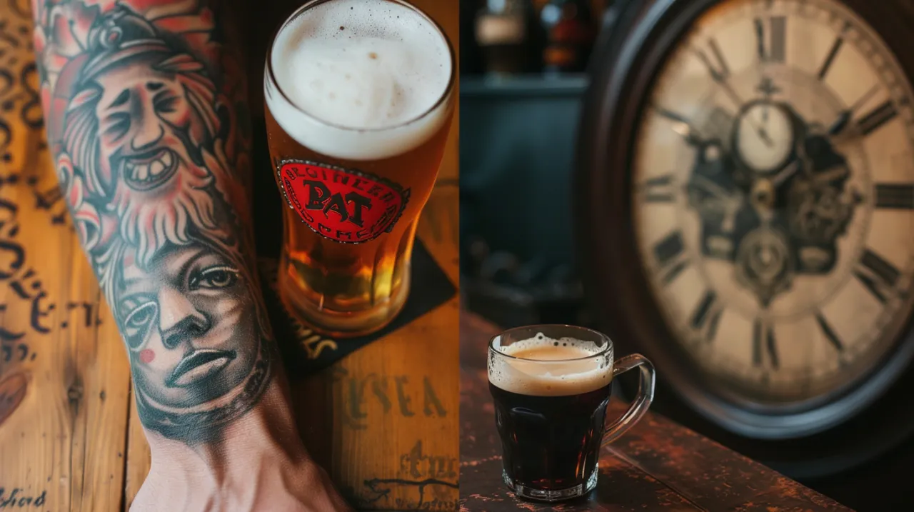 Zdjęcie Czy można pić po tatuażu? Fakty i mity na temat alkoholu