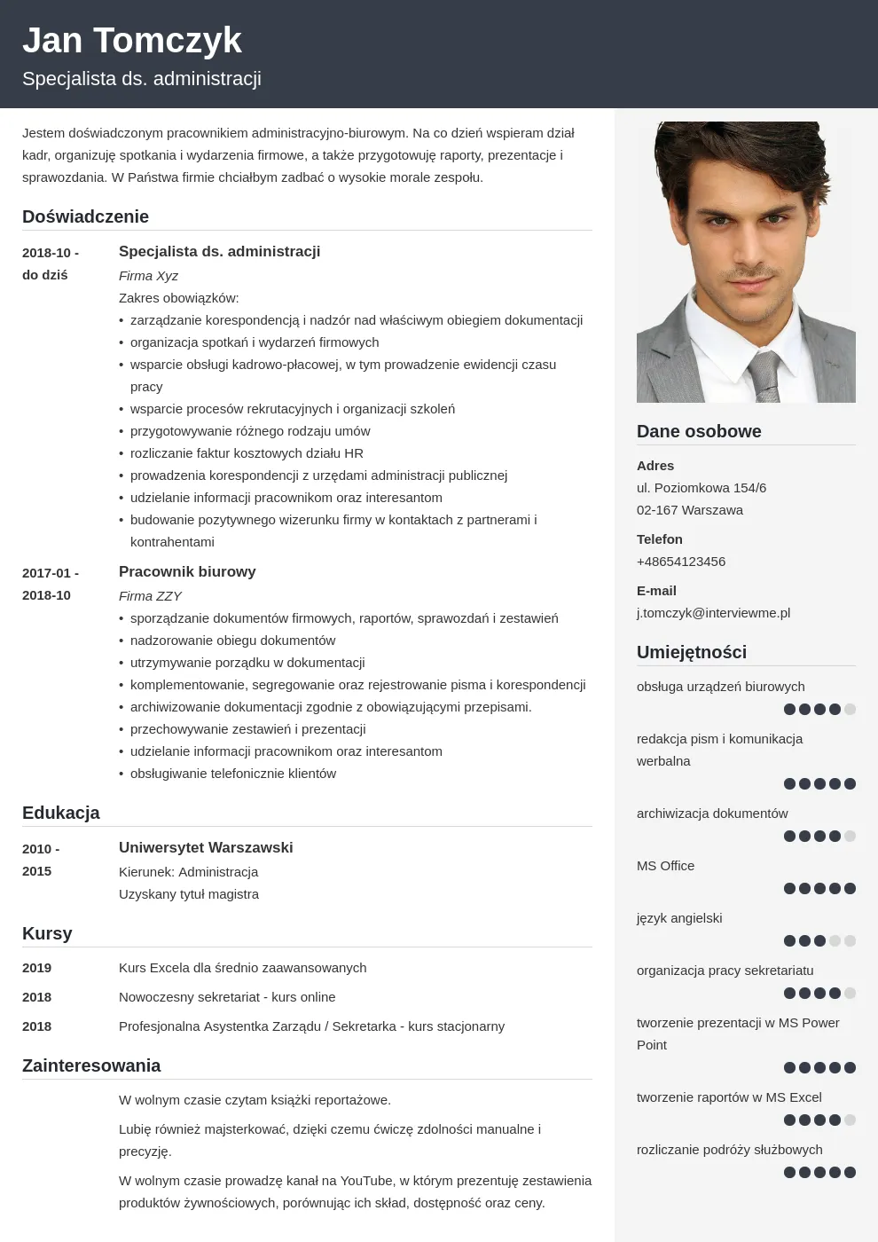 Zdjęcie Co powinno znaleźć się w CV? Kluczowe elementy i porady