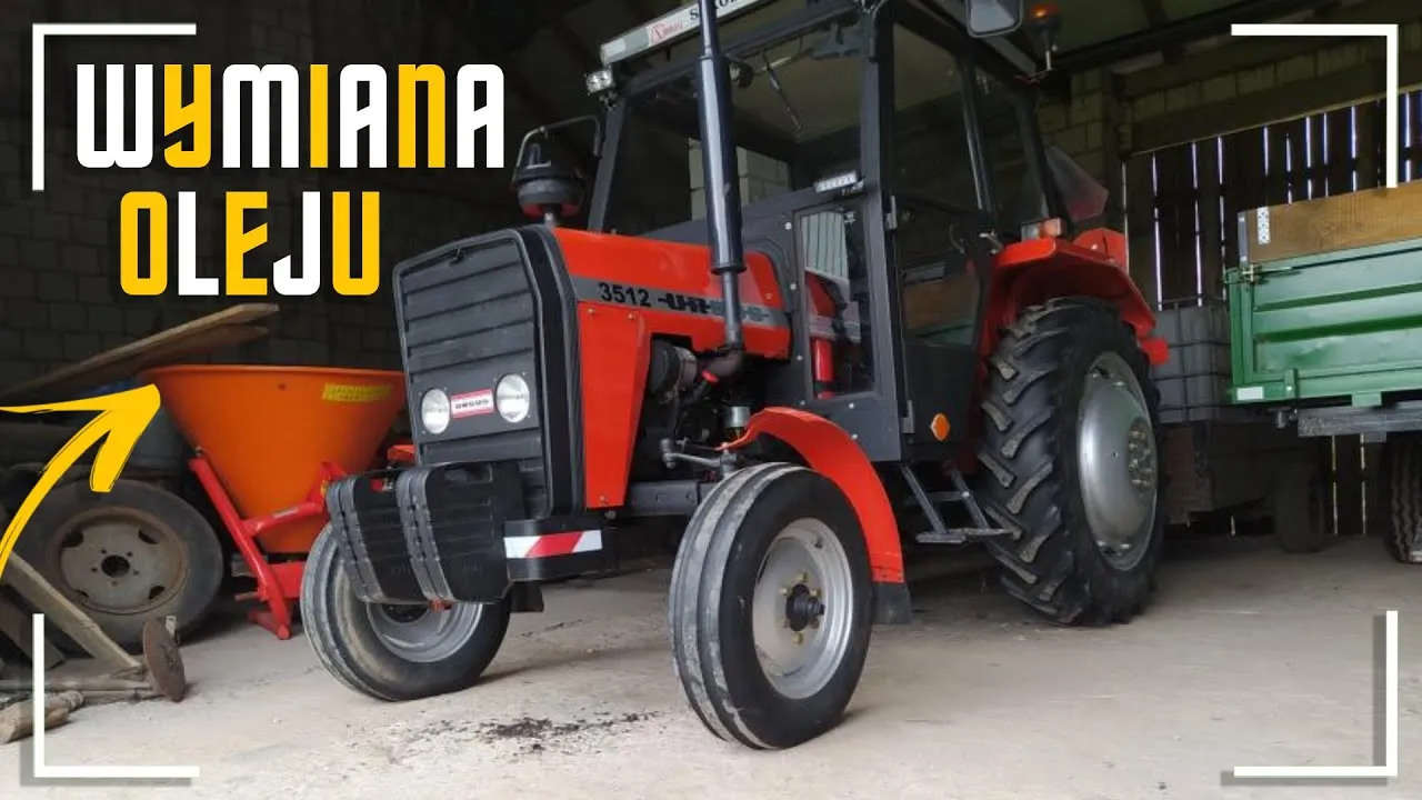 Zdjęcie Ursus 3512 ile oleju do silnika? Sprawdź, aby uniknąć problemów