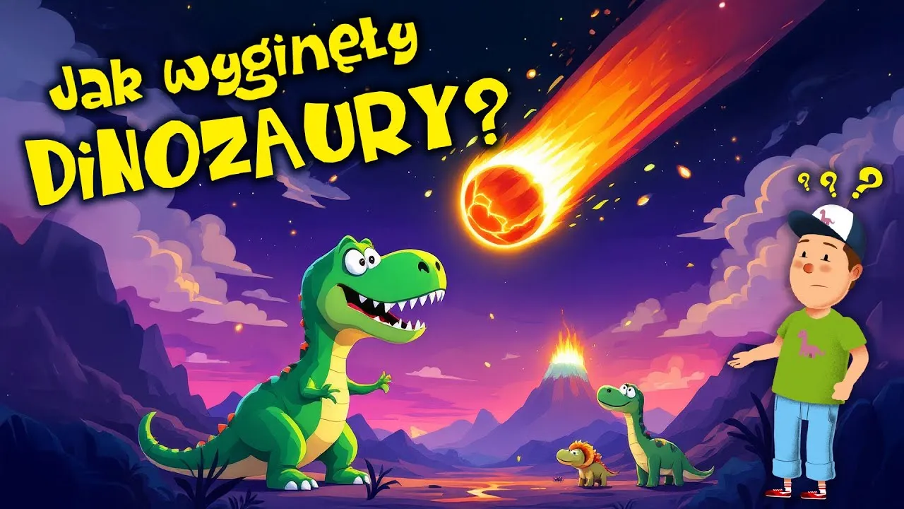 Zdjęcie Jak wyginęły dinozaury? Edukacyjny film dla dzieci, który zaskakuje