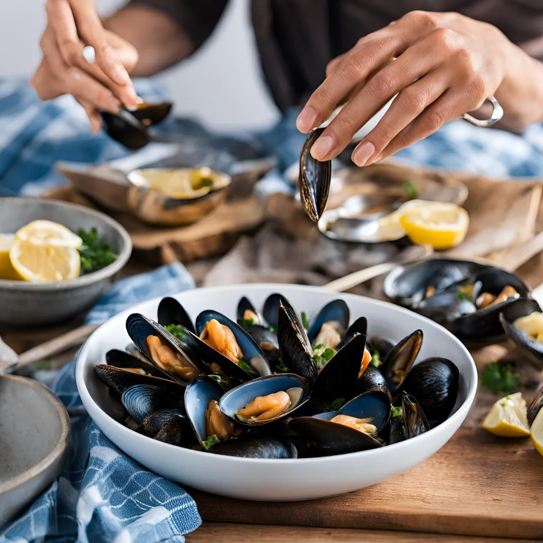 Zdjęcie Mejillones al vapor en el embarazo: ¿Son seguros y qué precauciones tomar?