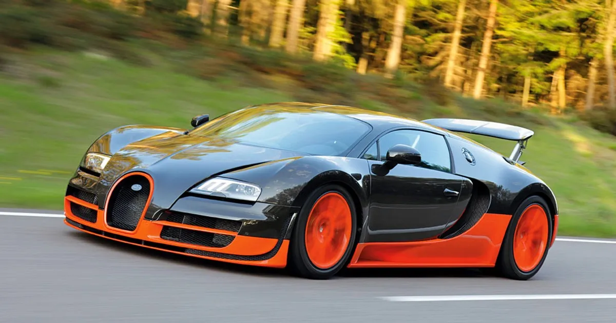 Zdjęcie Ile kosztuje Bugatti Veyron Super Sport? Zaskakujące fakty o cenie