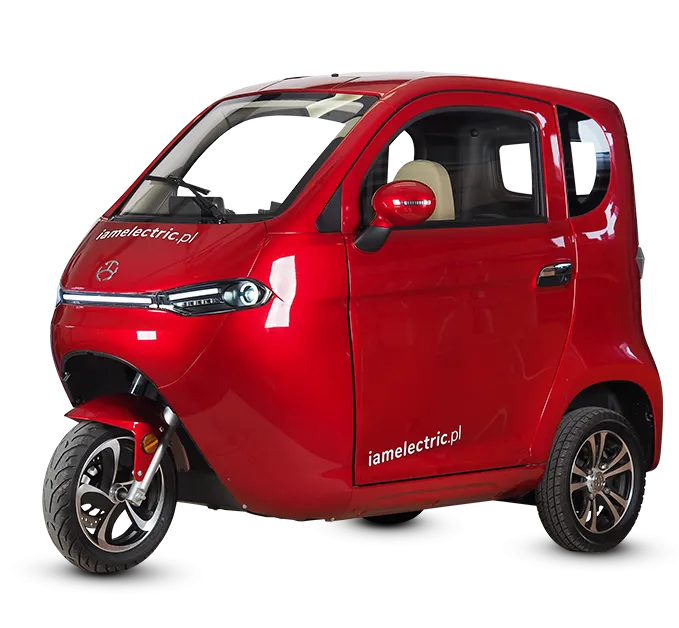 Zdjęcie Pojazd elektryczny trójkołowy: Wygodny i ekologiczny transport