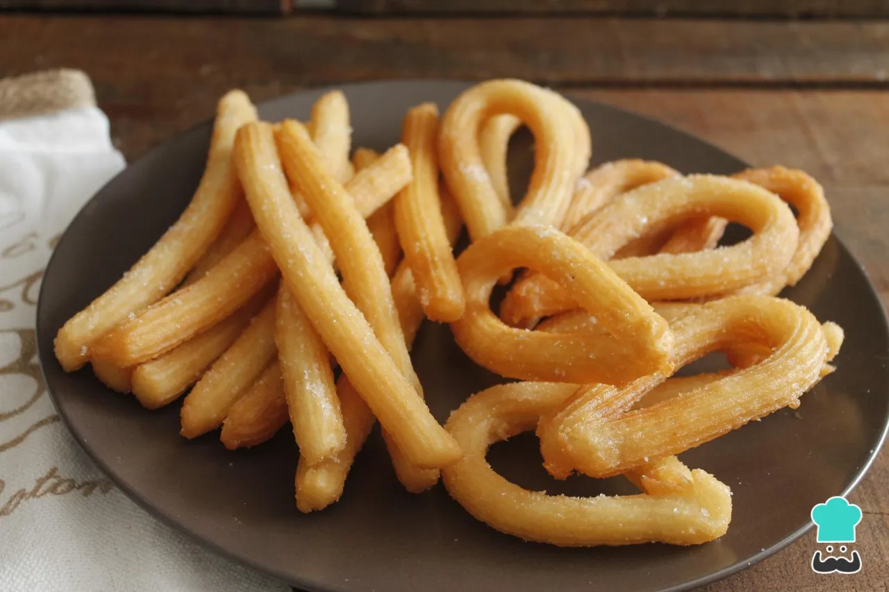 Zdjęcie Cómo hacer churros sin churrera y sin manga pastelera de forma fácil
