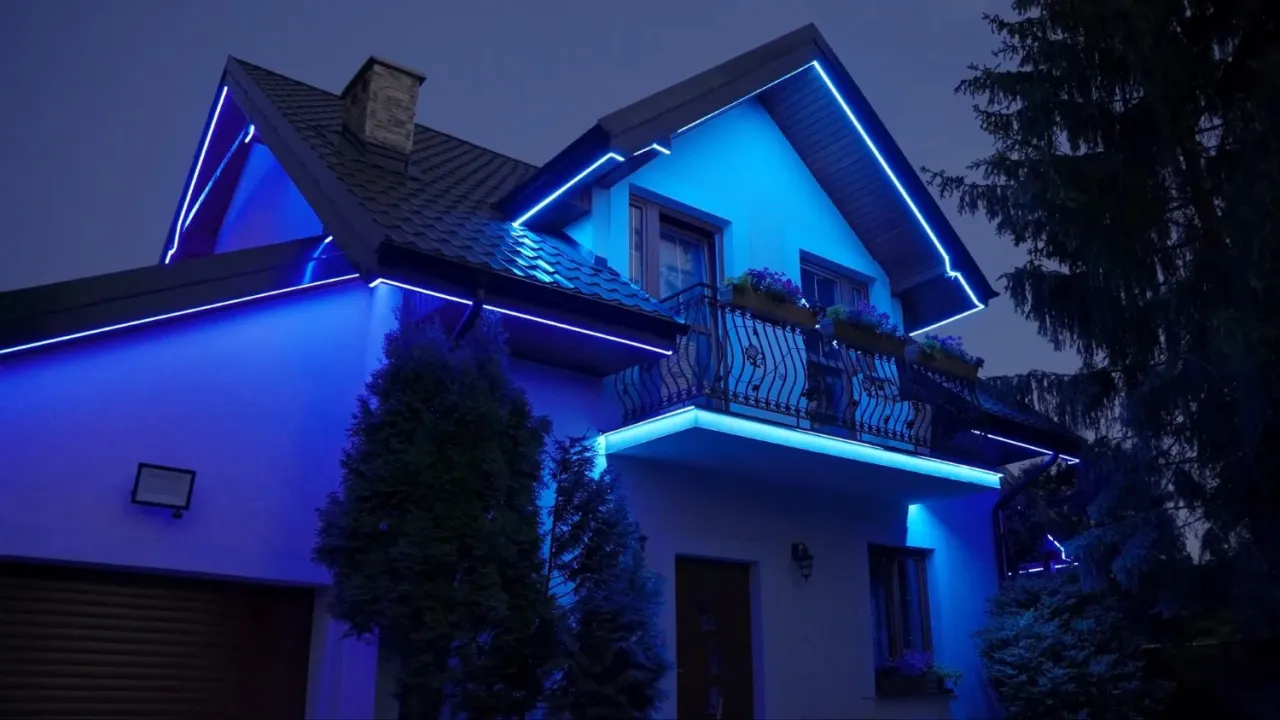 Zdjęcie Na jakiej wysokości lampy na elewacji? Osiągnij idealne oświetlenie