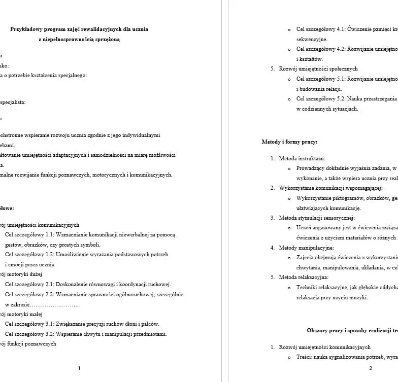 Zdjęcie Program rewalidacji dziecka niesłyszącego: skuteczne metody wsparcia