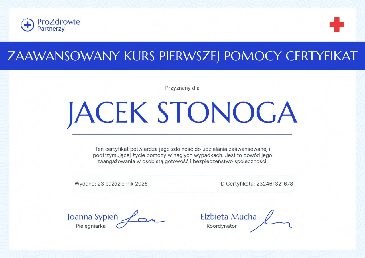 Zdjęcie Kto może wystawić zaświadczenie o ukończeniu kursu pierwszej pomocy? Sprawdź!