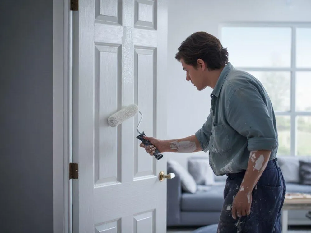 Zdjęcie Białe drzwi: Jaka farba najlepsza? Poradnik i por&oacute;wnanie