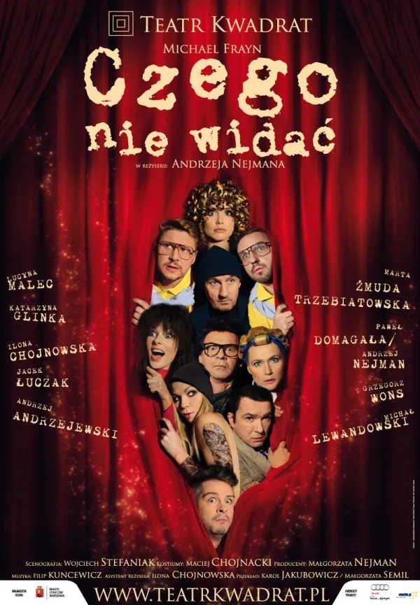 Zdjęcie Czego nie widać w Teatrze Kwadrat - fascynująca farsa, która zaskakuje