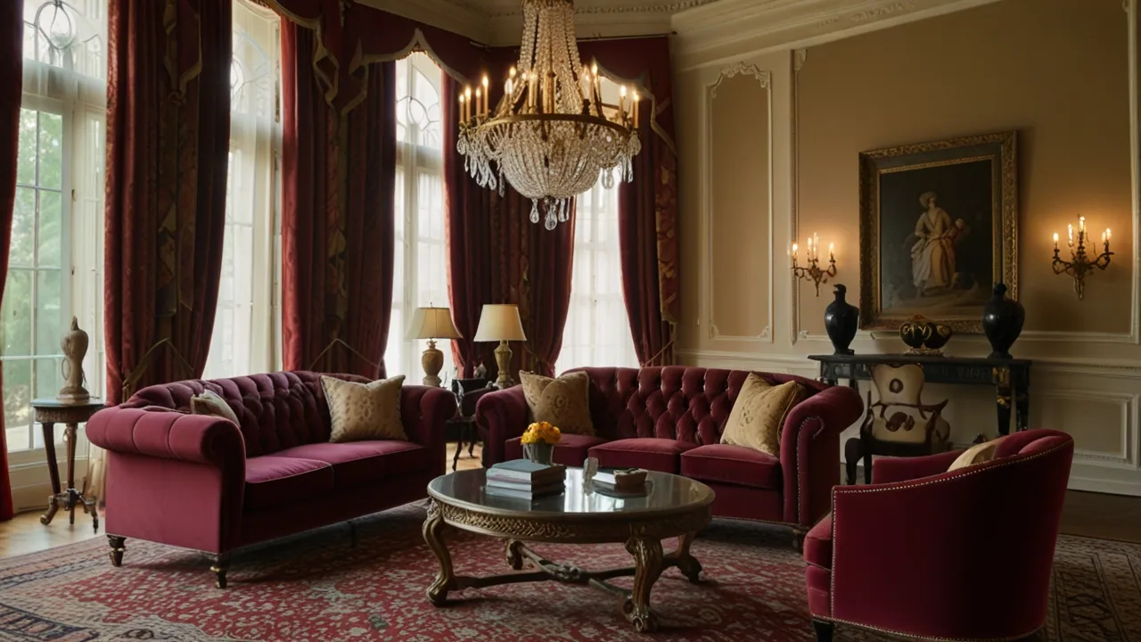 Zdjęcie Klasyczny salon - elegancja w każdym szczególe wnętrza, sprawdź to!