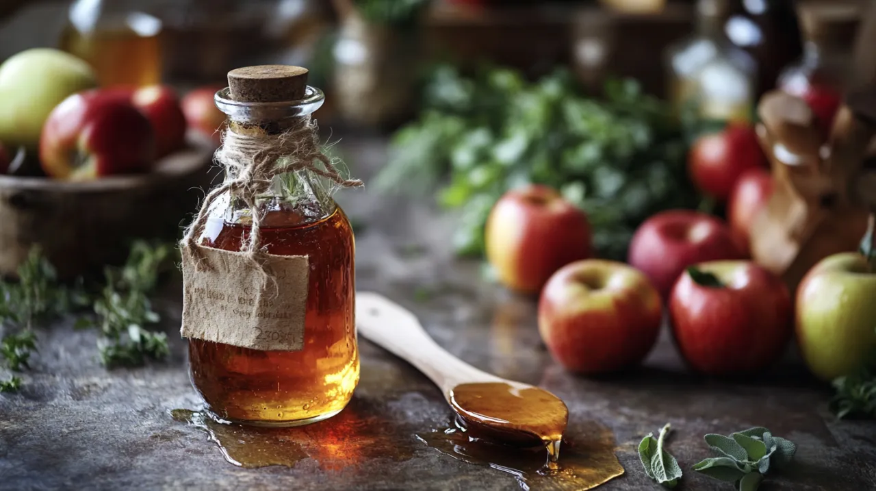 Zdjęcie Korzyści oraz zastosowania naturalnego octu jabłkowego – co warto wiedzieć?