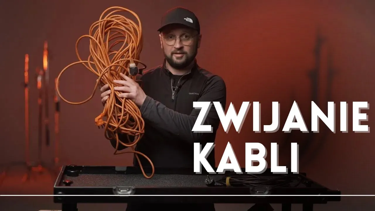 Zdjęcie Jak zwijać kable, aby uniknąć uszkodzeń i zapewnić ich trwałość