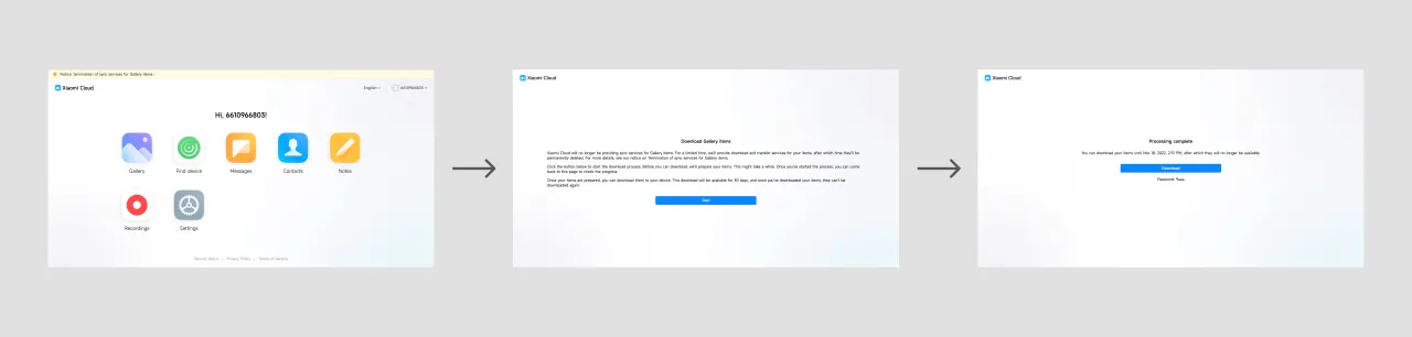 Zdjęcie Jak łatwo i szybko pobrać zdjęcia z chmury Xiaomi bez utraty danych