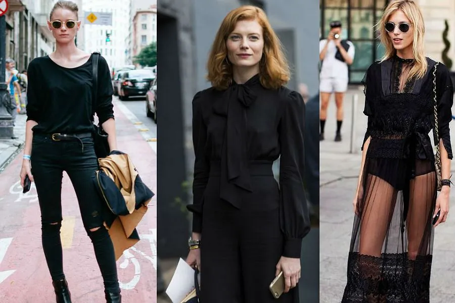 Zdjęcie Poznaj wszystkie popularne style ubierania na czarno: od gotyku po elegancję