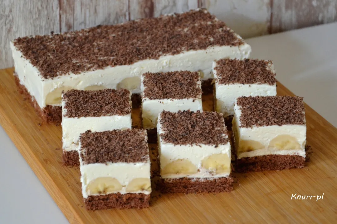 Zdjęcie Pyszne ciasto bananowy song przepis z mascarpone, które zachwyca