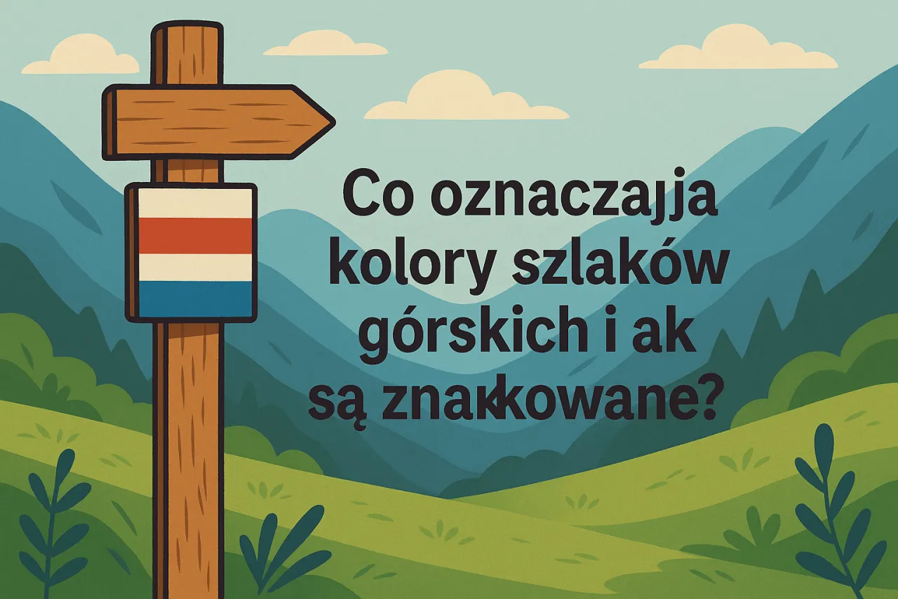 Zdjęcie Kolor szlaku co oznacza - zrozumienie znaczenia kolorów szlaków górskich