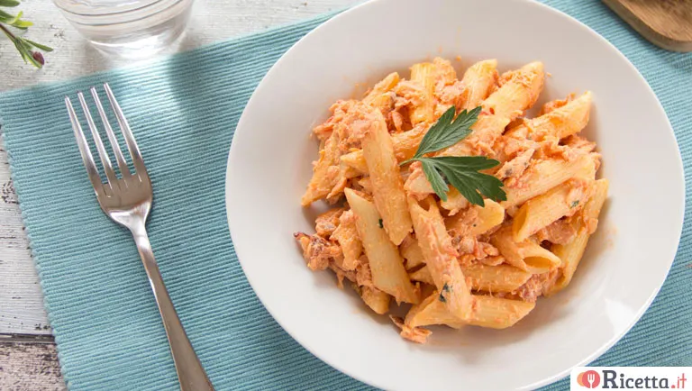 Zdjęcie Penne salmone – łatwy przepis na wyjątkowe danie z łososiem