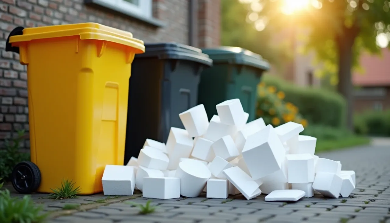Zdjęcie Do jakiego pojemnika wrzucamy styropian, aby uniknąć problemów z recyklingiem?