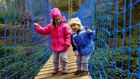 Zdjęcie Krynicki Park Linowy – atrakcje, ceny i trasy dla całej rodziny