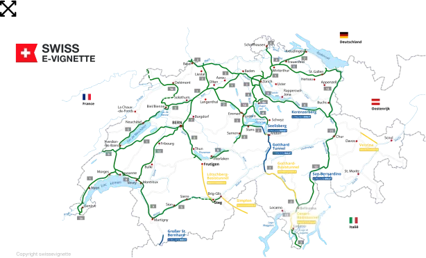 Zdjęcie Autostrady i drogi ekspresowe w Szwajcarii: kompletny przewodnik