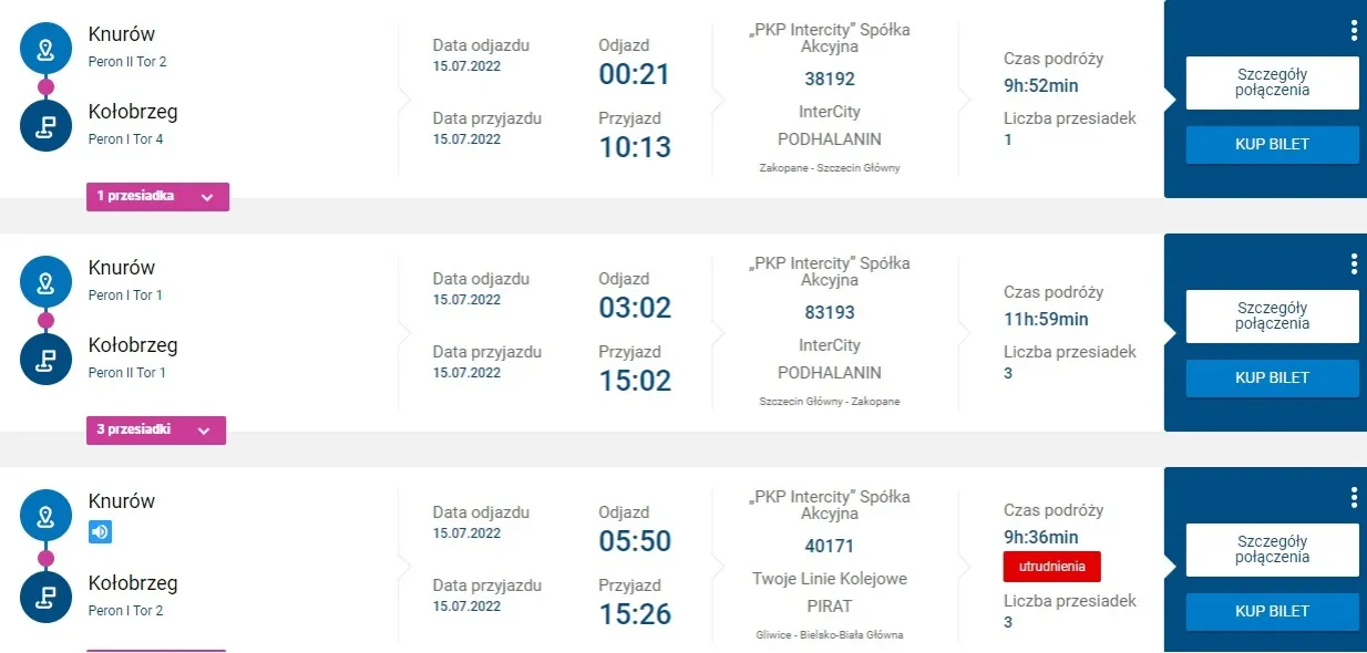 Zdjęcie Ile kosztuje bilet PKP z Wrocławia do Kołobrzegu - sprawdź ceny i oszczędzaj