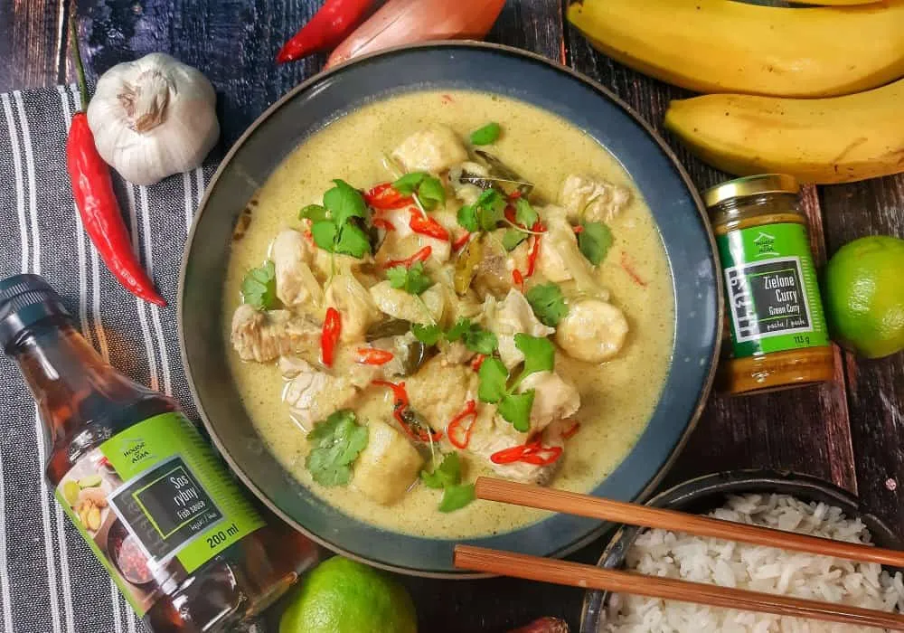 Zdjęcie Zielona pasta curry do czego - odkryj jej wszechstronność w kuchni