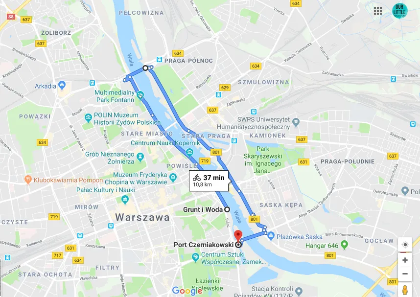 Zdjęcie Najlepsze trasy rowerowe w Warszawie - odkryj malownicze szlaki