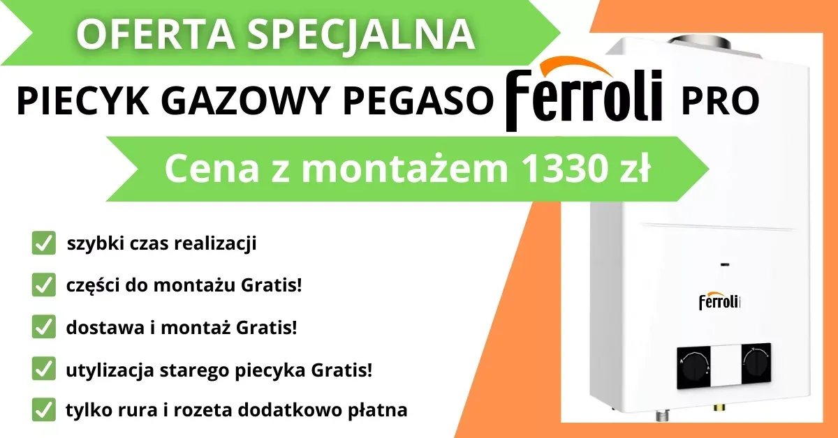 Zdjęcie Piecyk gazowy do łazienki: najważniejsze parametry podczas wyboru