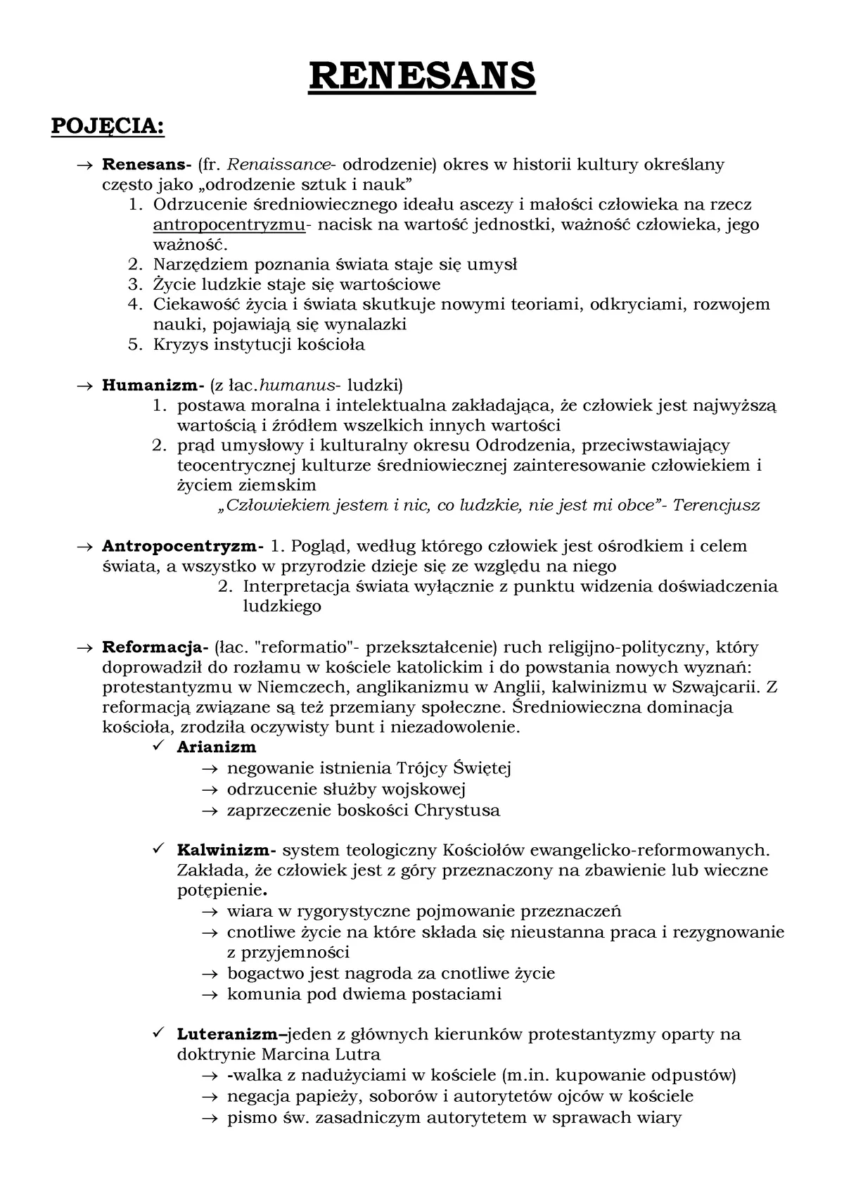 Zdjęcie Jak skutecznie powtórzyć renesans przed sprawdzianem w liceum? Kluczowe informacje i wskazówki