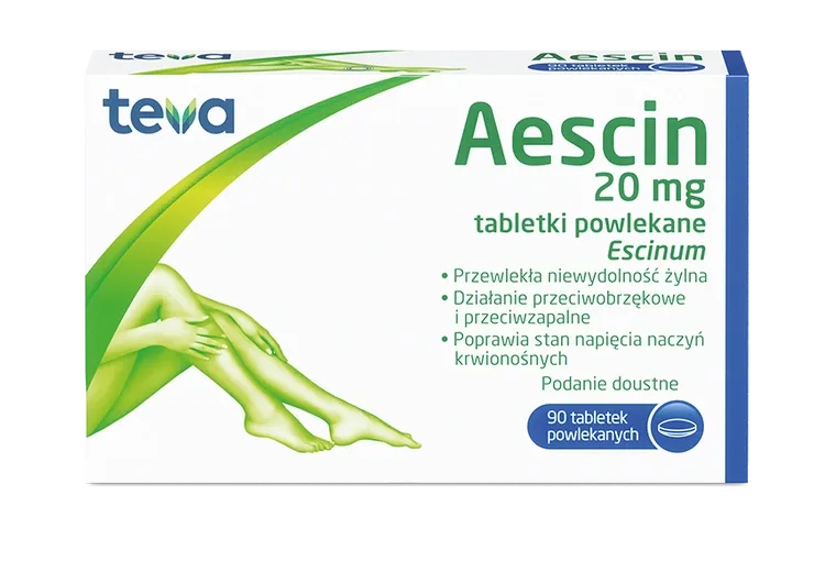 Zdjęcie Aescin lek ulotka - na co działa i jak może Ci pomóc w zdrowiu