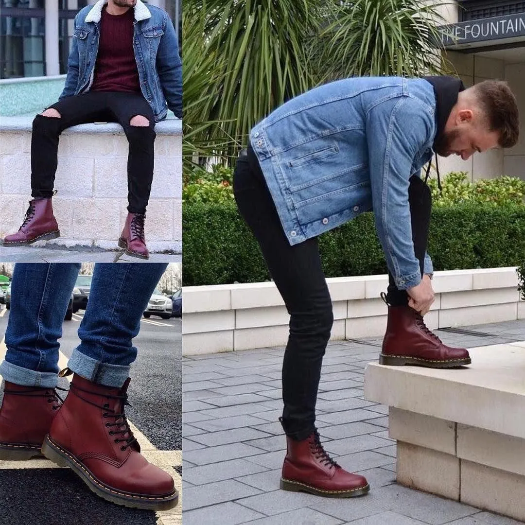 Zdjęcie Martensy męskie stylizacje: Rewolucyjne sposoby na modny look bez wpadek