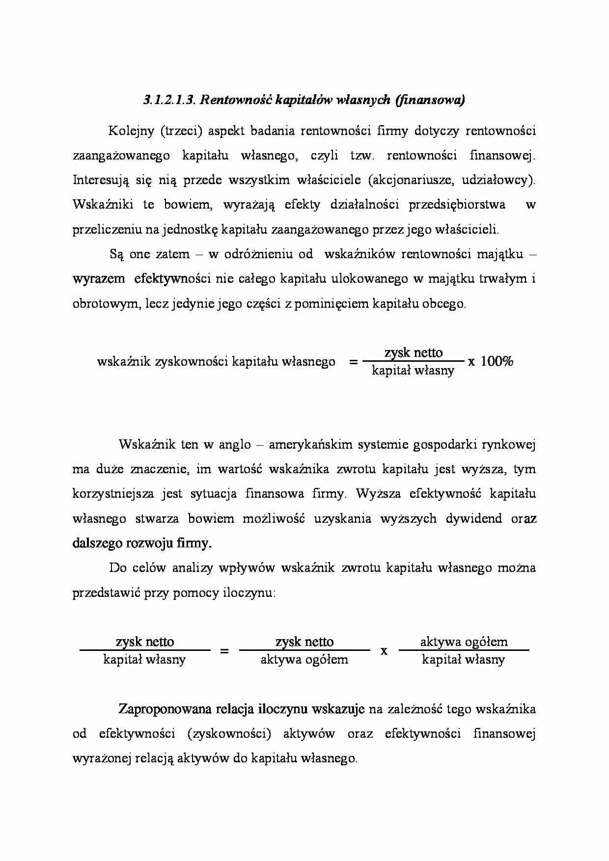 Zdjęcie Rentowność kapitału własnego: Skuteczna analiza finansowa bez błędów