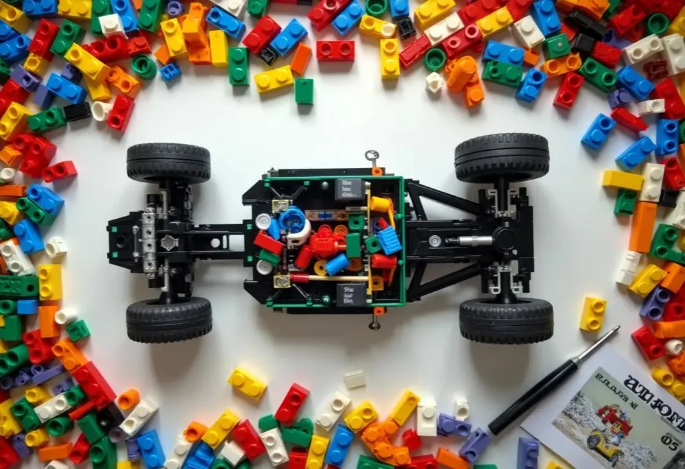 Zdjęcie Jak zbudować samochód z Lego instrukcja - łatwe kroki dla każdego