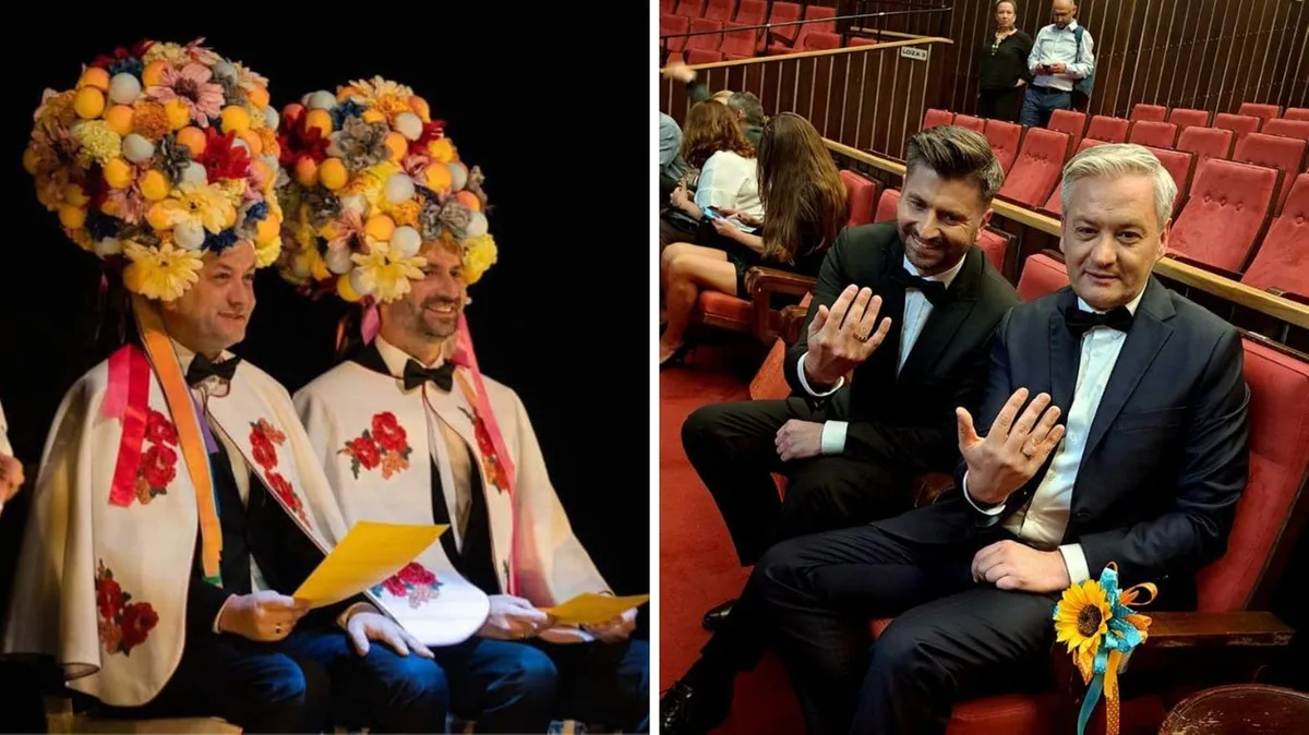 Robert Biedroń Krzysztof Śmiszek ślub symboliczny