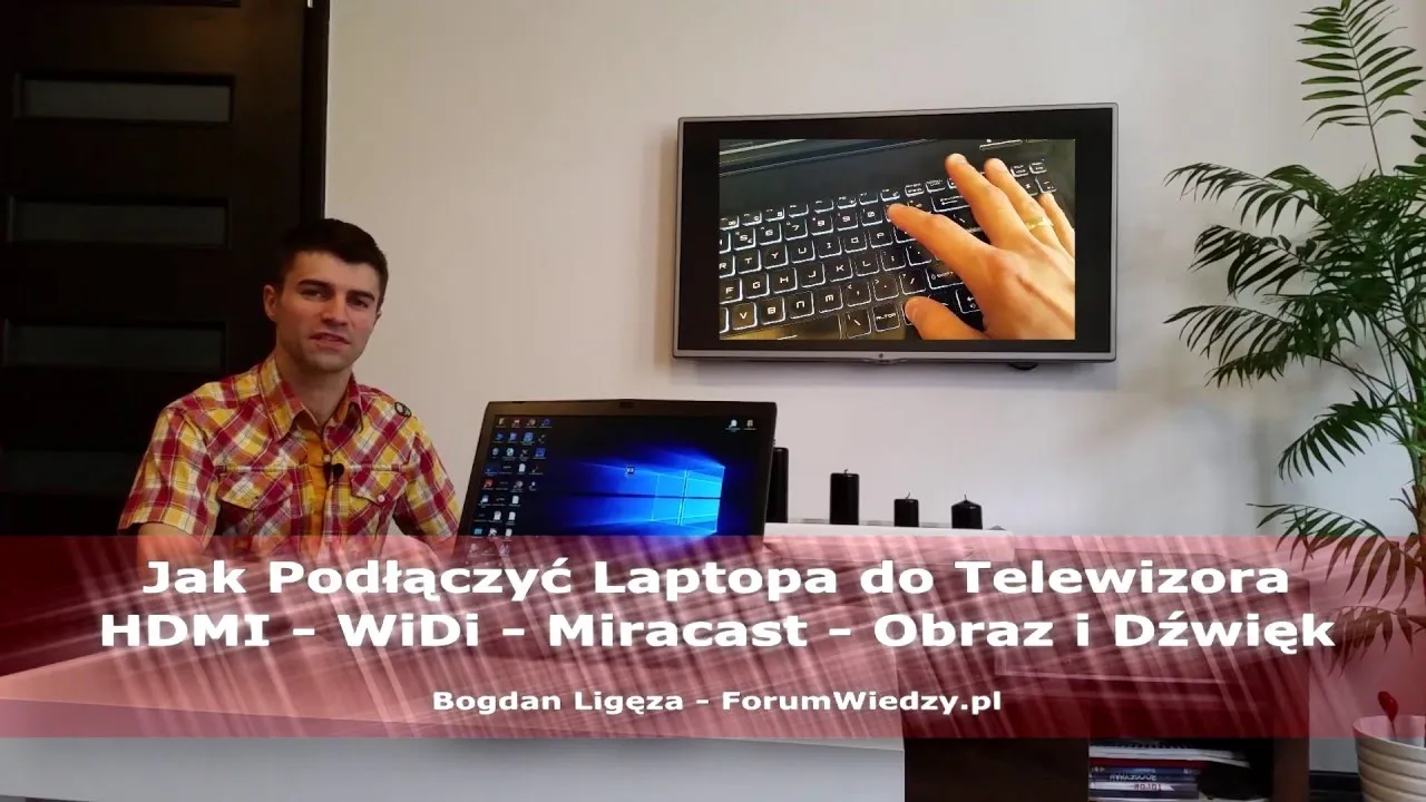 Zdjęcie Jak podłączyć laptopa do TV HDMI - proste kroki i porady