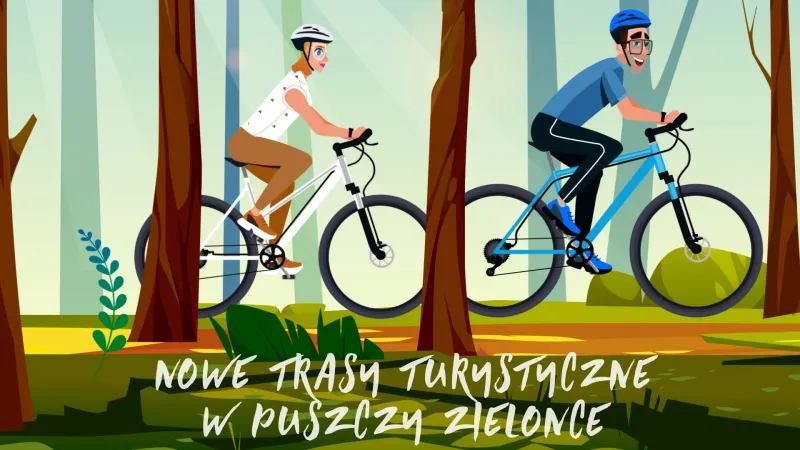 Zdjęcie Puszcza Zielonka trasy rowerowe - najlepsze szlaki i ich trudności