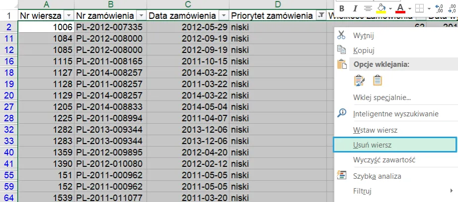 Zdjęcie Jak usunąć tabelę w Excelu bez utraty danych i zbędnych formatów