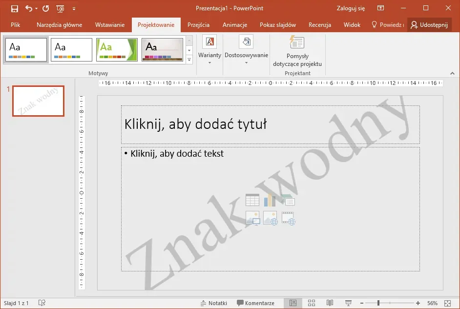 Zdjęcie Jak zrobić znak wodny w PowerPoint i wyróżnić swoją prezentację