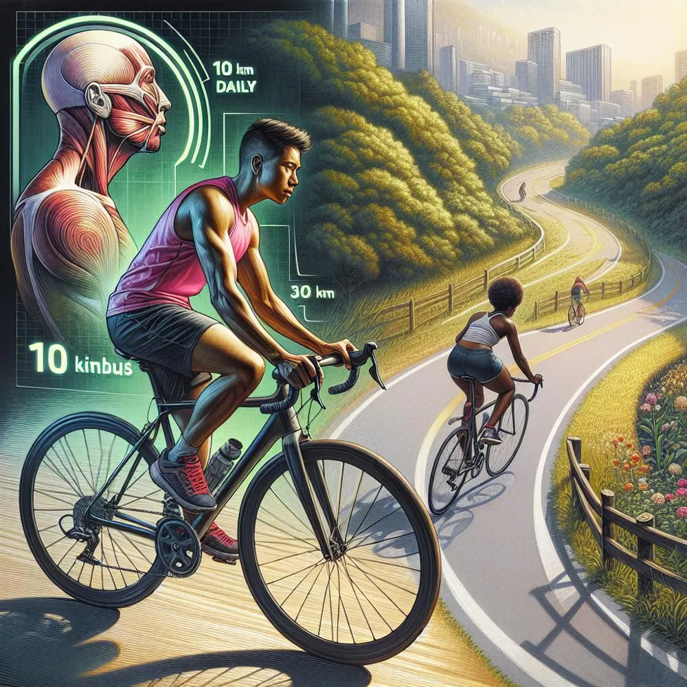 Zdjęcie Ile czasu zajmuje przejechanie 10 km na rowerze? Sprawdź to!