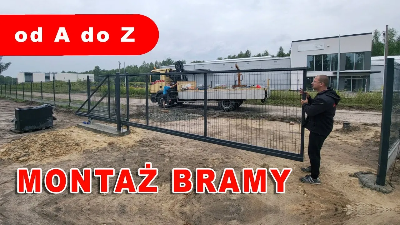 Zdjęcie Jak uniknąć błędów przy doborze rozstawu wózków do bramy przesuwnej