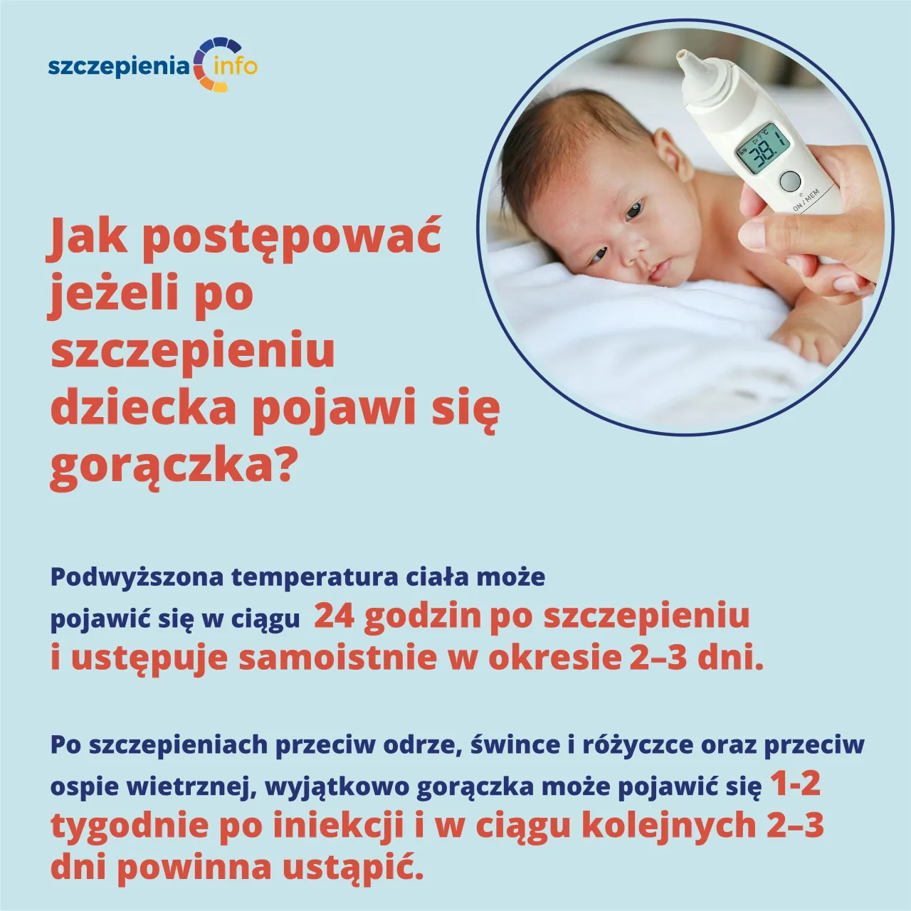 Zdjęcie Jaki lek na temperaturę po szczepieniu? Bezpieczne opcje dla dzieci