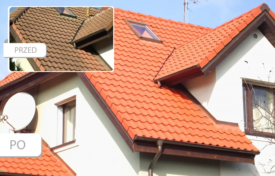 Zdjęcie Jak pomalować dachówkę cementową, aby poprawić jej trwałość i wygląd