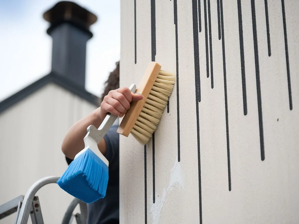 Zdjęcie Jak usunąć czarne plamy na kominie - skuteczne metody i porady