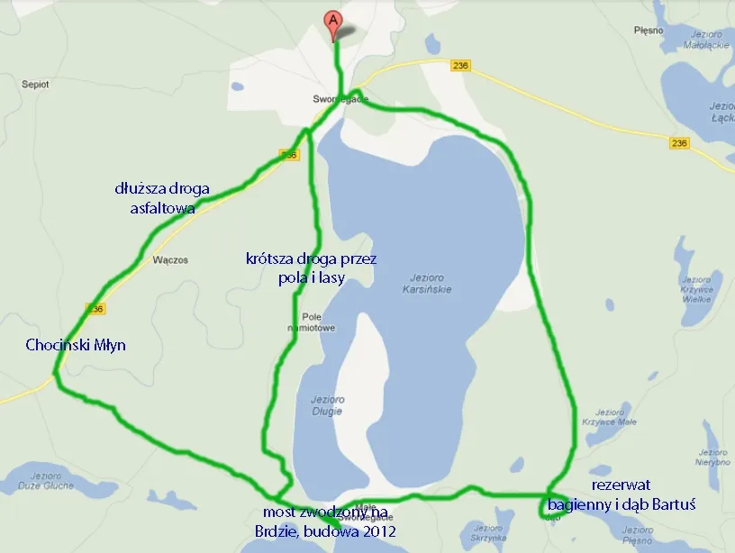 Zdjęcie Najlepsze trasy rowerowe w Swornegaciach – odkryj malownicze szlaki