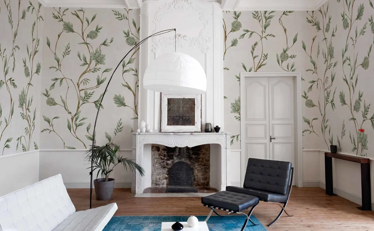 Zdjęcie Papel pintado salón: ideas, tendencias y cómo acertar sin errores